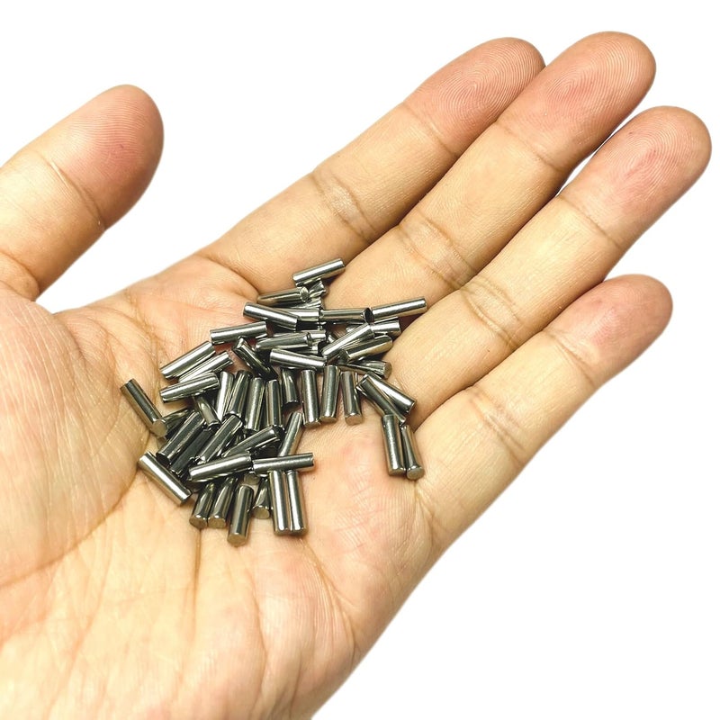 ZDingTech 60pcs 3mm x 14mm Dowel Pins,3mm Metal Dowel pins M3 3mm Shelf Pegs,Support Shelves,3mm x 14mm Metal Rod.304 Stainless Steel Wood Bunk Bed pegs - Image 5